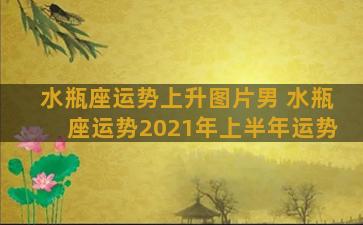 水瓶座运势上升图片男 水瓶座运势2021年上半年运势